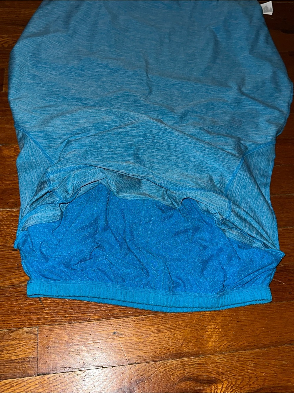 Prana Light Blue Sleeveless Midi Dress - Picture 4 of 5